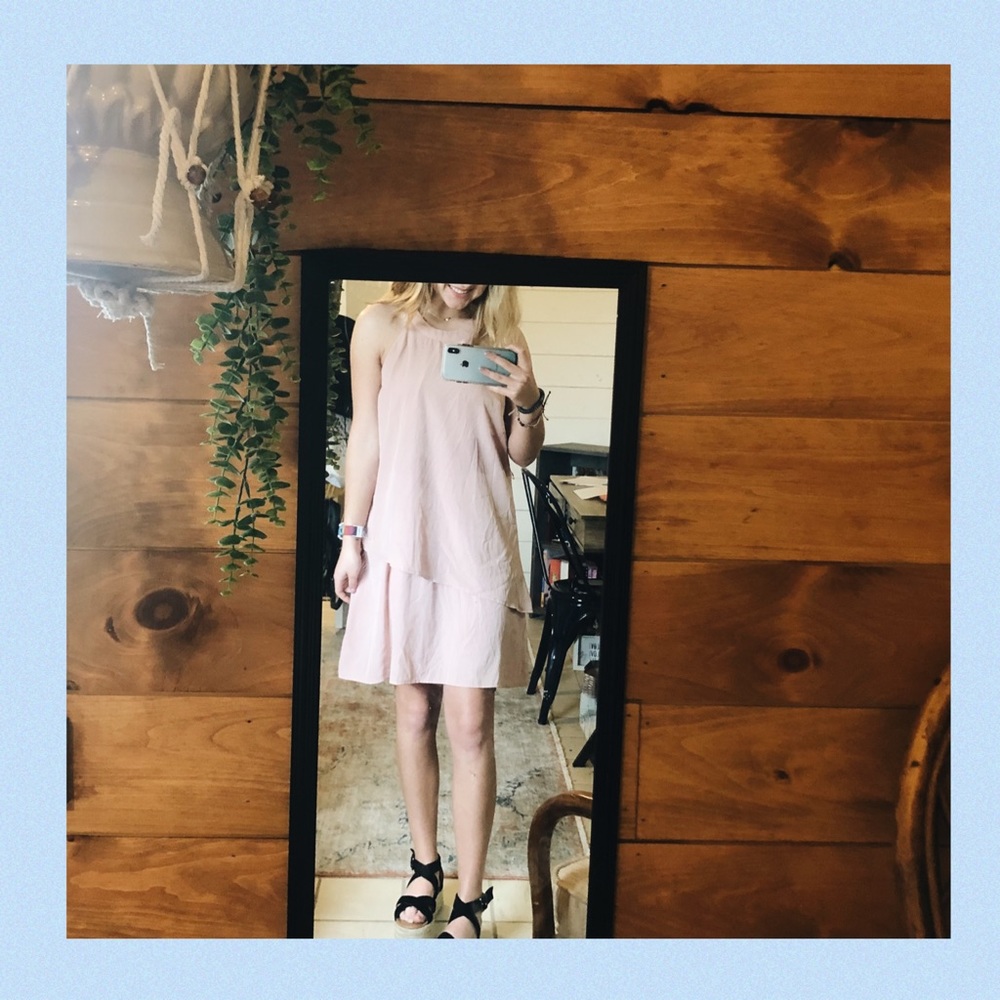 Pink dress!